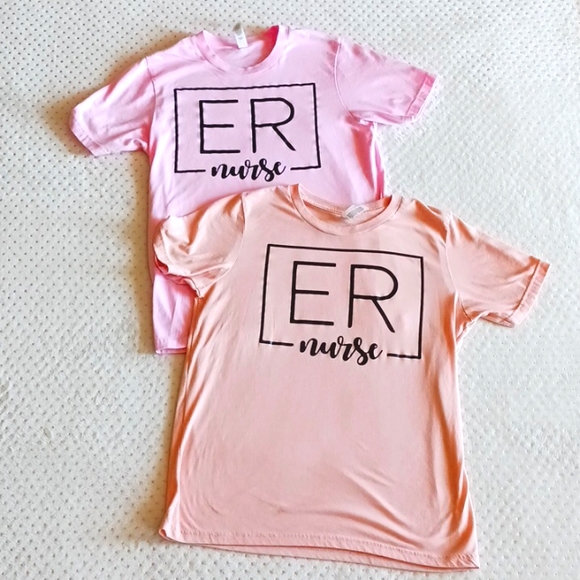 ER Nurse Baby tees Perfect Tee's for the A+Nurse on the go! - Picture 2 of 15